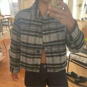 GU Japan fuzzy jacket